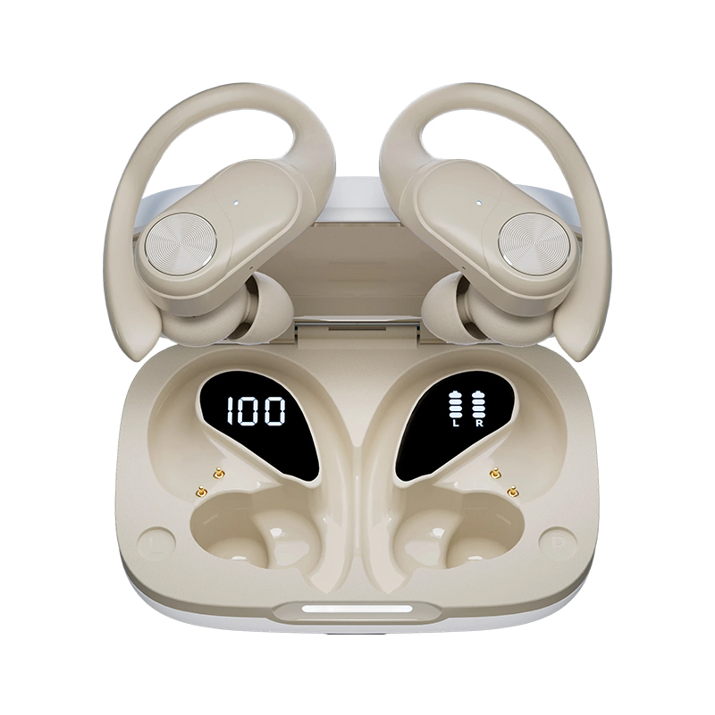 Does the earhook design of wireless in-ear headphones provide a more stable wearing experience?